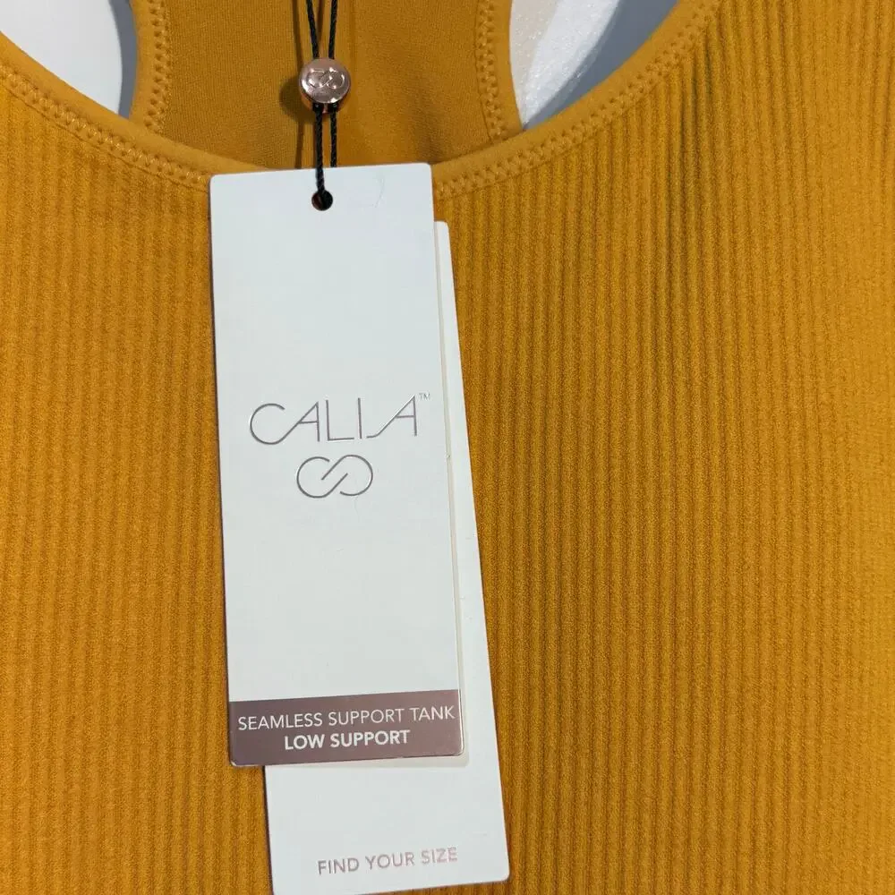 Calia Seamless Brami Sports Bra, Glowing Umber, Women's Size M - Picture 2 of 4